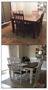 Diy Farmhouse Table Dinning Table Makeover Dinningtablemakeover Diy Dining Room Table Dining Room Table Makeover Diy Dining Table
