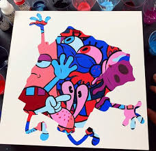 Vexx Spongebob Painting Doodle Art Drawing Doodle Art Designs Doodle Art