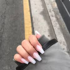 Learn how you can do a basic pink and white acrylic nail with our tutorial. Translucent White Acrylic Nails