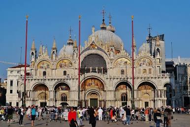 San Marco Bazilikası, Venedik, yapay zekayla üretilmiş