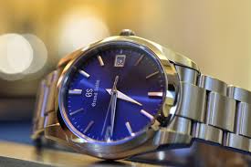 グランド セイコー 青 文字 盤