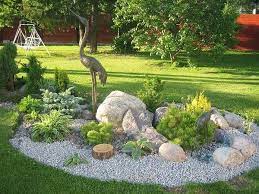 Use rocks to transform your plain and boring backyard into a beautiful and relaxing oasis. 16 Gorgeous Small Rock Gardens You Will Definitely Love To Copy The Art In Life Front Yard Landscaping Design Rock Garden Design Rock Garden Landscaping