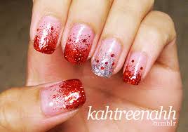 Glitter Christmas French Nails Art Red Christmas French Tip Nails Art Red And Silver Nails Red Tip Nails Glitter Tip Nails What do french tip nails look like?
