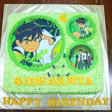 Here we have many unique birthday cake designs. Ben 10 Birthday Cake Decorating Idea For Boys Decorated Treats