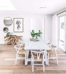 Australian Hamptons Style Home Hamptons Style Living Room Dining Room Console Hamptons Dining Table