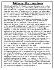 Creon Is A Tragic Hero By Alec Studdard On Prezi