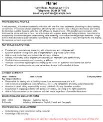 bank clerk cv example learnist.org