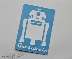 Sei es nur mit einer. Plotter Kinogutschein Star Wars Episode 8 Amberlight Label