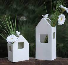 The most common haus deko material is metal. Porzellan Vase Haus Deko Blumenvase Pflanzvase Landhausstil Condecoro Wohnaccessoires Geschenkideen