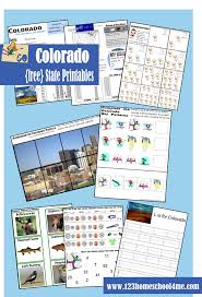 Free Colorado Worksheet Pack Homeschool Colorado Worksheets For Kids