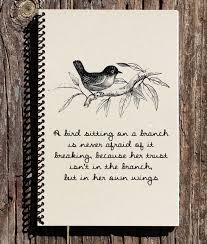 Birds Of The Same Feather Quotes Popular Items For Bird Quote On Etsy Emily Dickinson Quotes Hope Is The Thing With Feathers Journal Quotes