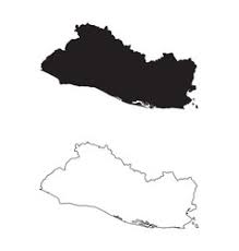 Scroll down for a full color el salvador flag image to print. El Salvador Map Outline Vector Images Over 210