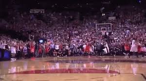 Damian lillard hits unreal game winner and drops 50 points in game 5 vs. Rockets Vs Blazers Amazing Finale Damian Lillard S Buzzer Beater Three Wins The Series Game Animated Gif