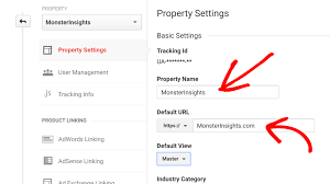 How To Change The Domain Name Of Your Google Analytics Property Monsterinsights