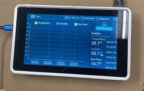 Humidity/Temperature Chart Recorder with Touch Screen ...