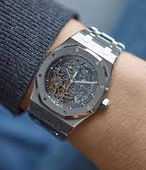 The road to that reputation spans over 140 years of mastery in complications, artisanal finish, and production of iconic models. Audemars Piguet Jumbo Skeletonised Watch Buy Rare Ap Royal Oak Watch A Collected Man
