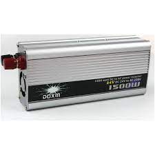 Ac power to dc power converter. 1500w Watt Dc 24v To Ac 220v Portable Car Power Inverter Charger Voltage Converter 24v To 220v Transformer Eclats Antivols