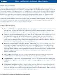 Photo Page Post Ads Philosophy Best Practices