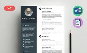 They are free, you can download it as docx format or pdf. Resume Template Word Doc Docx And Psd Formats Resummme Com