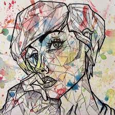 How to splatter paint with a straw. A Piece I Did A Lil While Ago I Didn T Know How To Splatter Paint So I Ended Up Slightly Sucking Up Watery Paint Through A Straw Then Blowing It All Over