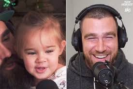 Kelce Brothers Podcast Crashed by Jason Kelce's Daughter Wyatt