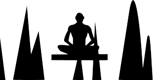 SVG > buddhist practice meditation ninja - Free SVG Image & Icon ...
