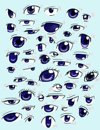 Les Differentes Facon De Faire Des Yeux Manga Yeux Manga Yeux Dessin Dessin Yeux Facile