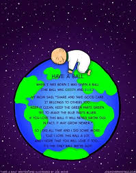 Have A Ball On Earth Day Earth Day Poems Earth For Kids Earth Poems