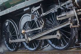 Steam Train Wheels Digital Painting By Rick Deacon Bw Art Digital Painting Art Prints