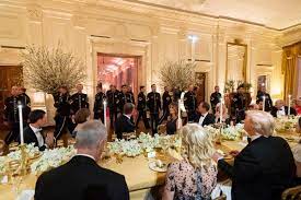 As white house hostess, jacqueline kennedy took a personal interest in the artists that performed for the president and his guests. Here S What Trump S White House Has On The Menu For Special Events