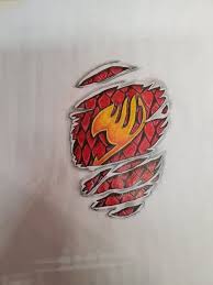 I Got A Tattoo Artist To Draw This Up For My First Tattoo It Ll Be On My Right Arm Any Thoughts Fairytail Fairy Tail Tattoo First Tattoo Anime Tattoos
