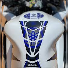 Follow the vibe and change your wallpaper every day! Yamaha R15 V3 Blue Bike Tank Pad Sticker Online In India By Motocraze