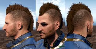 Finding punk hairstyles for men to rock this halloween is easier than ever. Artstation Fallout 4 Character Creation Hair And Facial Hair Charles Kim