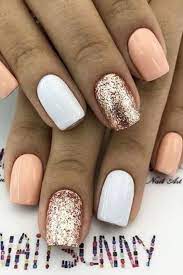 Checa estos tonos y dale luz a tu piel y a tus manos. 61 Summer Nail Color Ideas For Exceptional Look 2019 Manicura De Unas Manicura Para Unas Cortas Unas Para Piel Morena