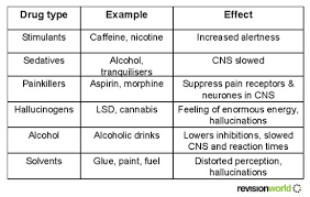 Drugs Biology Gcse Revision