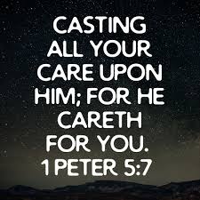 Bible > kjv > 1 peter 5. Pisceslife On Twitter Casting All Your Care Upon Him For He Careth For You 1 Peter 5 7 Kjv Https T Co Iqwo6lvgpa