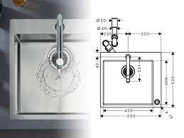 Standard kitchen sink sizes amazon com. Guide Easy Installation Of A Kitchen Sink And Tap Hansgrohe Int