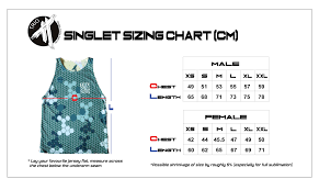 Sizing Chart Trio Ultimate