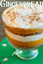 2 teaspoons pumpkin pie spice. Lusciously Layered Gingerbread Pumpkin Trifle Dessert