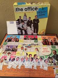 The Office Trivia Board Game Pressman Nbc Dundler Mifflin Pressman The Office Facts Office Trivia Game Trivia Board Games