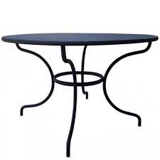 They are available in a number of colors and fabric patterns with rounded or square edges as per need. Round 100cm Metal Dining Table For Contract Robust Stylish