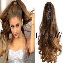 It depends on how short your hair is, what the texture is like, etc. 100 Real Human Hair Body Wave Claw Clip High Ponytail Extensions Human Hair Clip Ins Remy Human Hair Extensions Hair Pieces