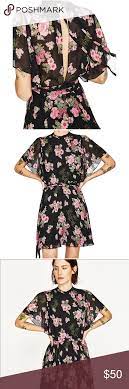 Get the best deals on black zara floral dress and save up to 70% off at poshmark now! Nwot Zara Black Floral Printed Flowy Mini Dress Flowy Mini Dress Clothes Design Fashion
