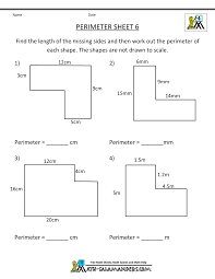 Perimeter Worksheets Perimeter Worksheets Area And Perimeter Area And Perimeter Worksheets