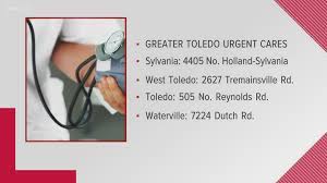 Greater toledo urgent cares recommend eating red and green this holiday season to stay healthy (and festive)!pic.twitter.com/r7oyt6xbuj. Greater Toledo Urgent Care Has Options Available For Those Without Insurance Wtol Com