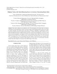 Jul 08, 2021 · bank negara malaysia (the central bank of malaysia), is a statutory body which started operations on 26 january 1959. Pdf Religious Value As The Main Influencing Factor To Customers Patronizing Islamic Bank Sabiroh Sabri Academia Edu