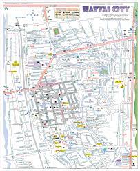 Large Map Of Had Yai Thailand Hat Yai Map In Detail