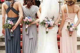 50 bridesmaid hairstyles and ideas for every wedding. Bridesmaids Dresses Can Be Chic Too Femina In