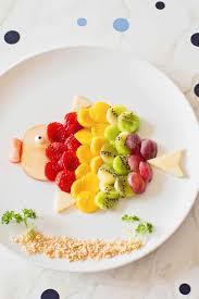Cover your walls with artwork and trending designs from independent artists worldwide. Rainbow Fruit Art For Kids Simple Fish Food Art Helloyummy