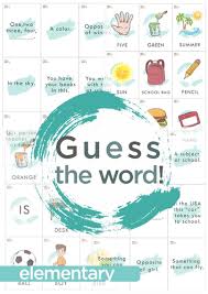 Word games are games about words like crosswords, word jumbles, and hangman. Guess The Word Card Game Teaching Resources Guess The Word Guess The Word Game Words